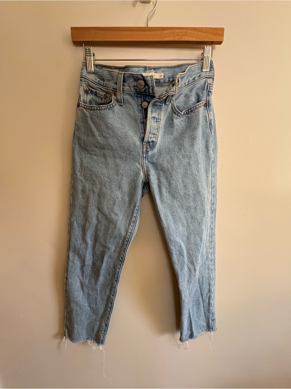 Levi's Light Wash Wedgie Straight Leg Jeans